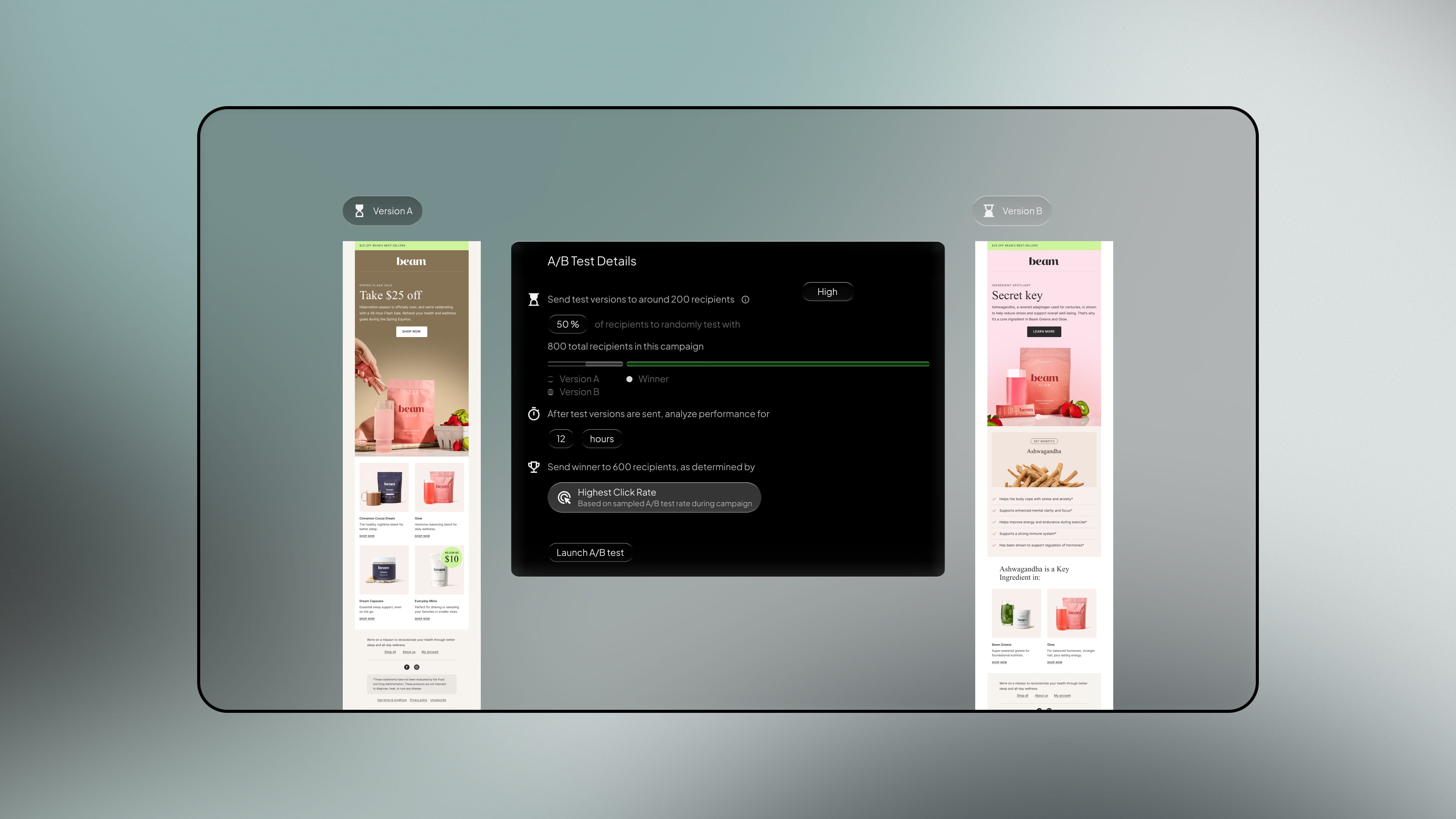 Management - email marketing service by Fact & Form brand and marketing studio