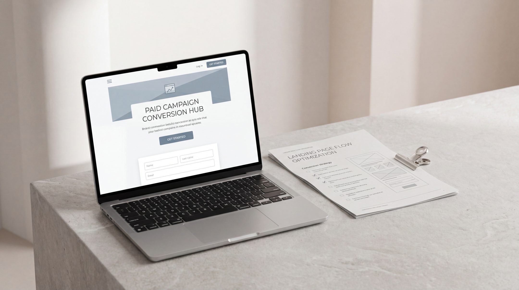 Landing Page Strategy for Paid Campaigns - Fact & Form brand and marketing insights