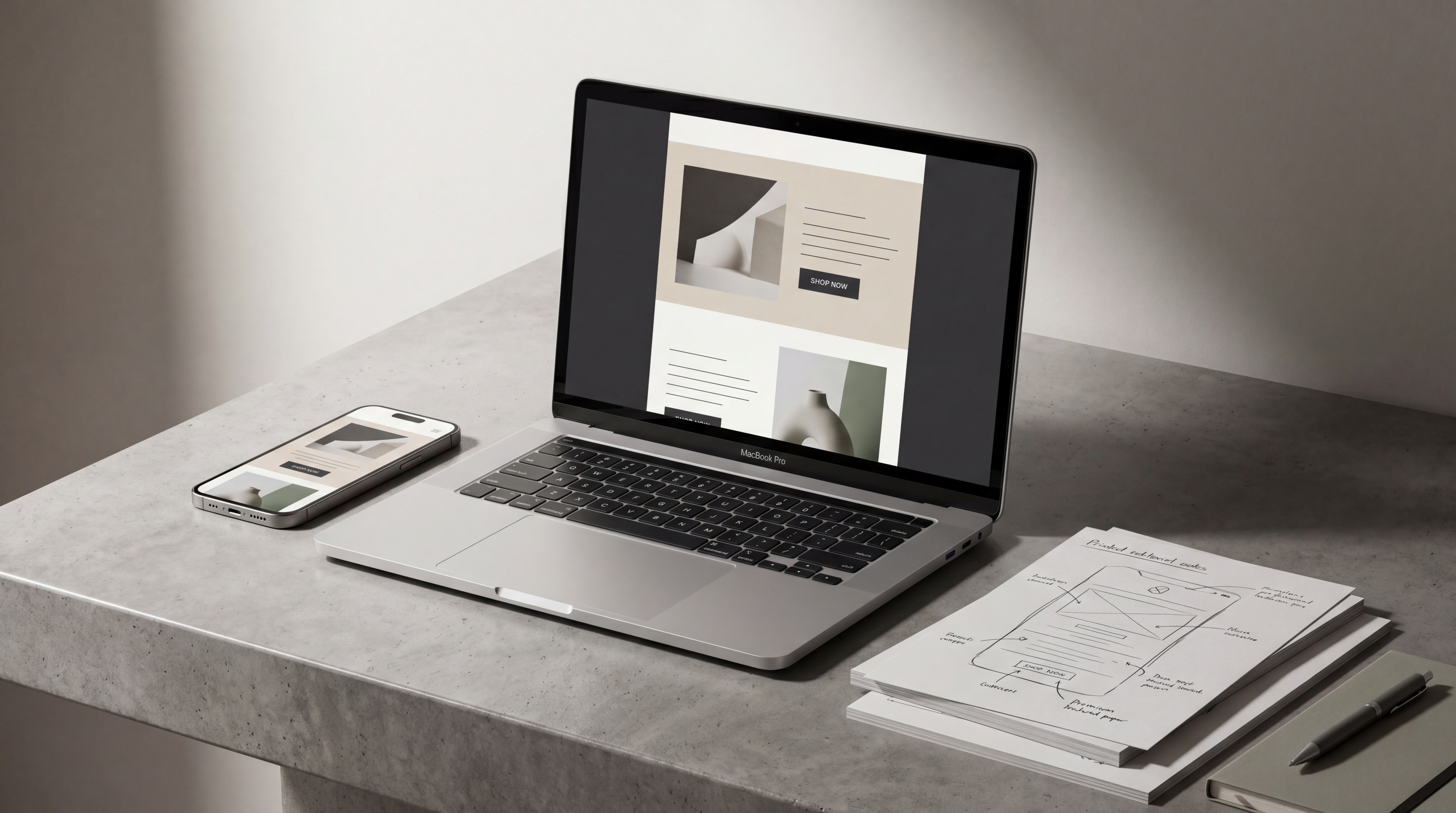 Premium email design best practices setup with campaign email layout, mobile preview and editorial planning notes.