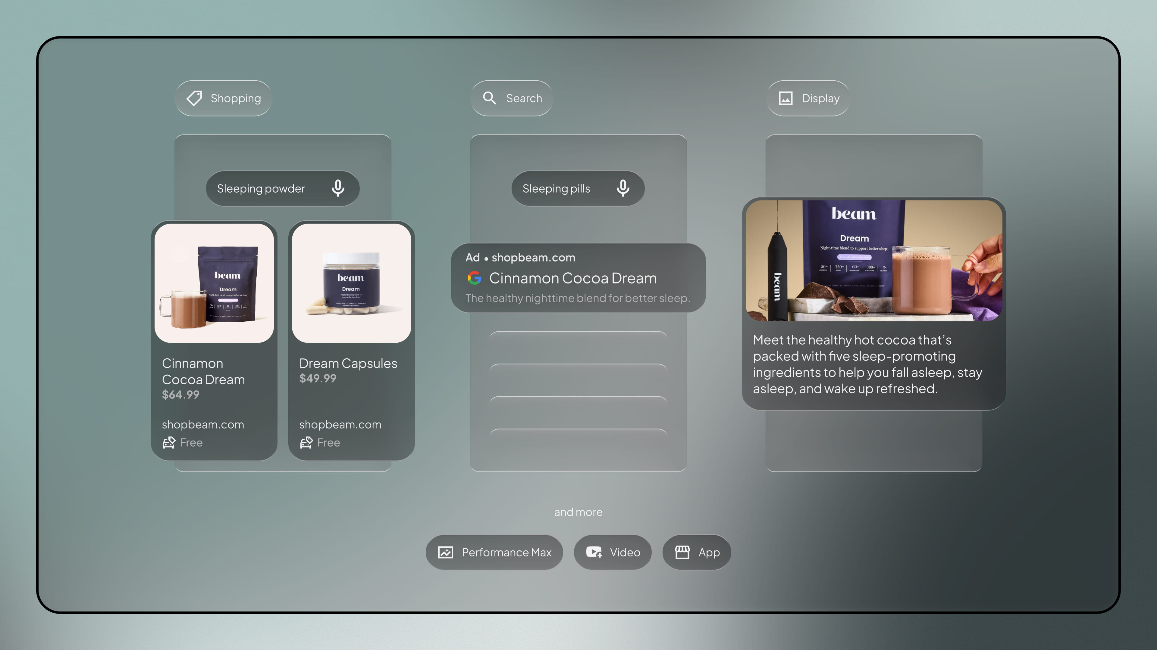 Strategy - performance marketing service by Fact & Form brand and marketing studio (mobile view)