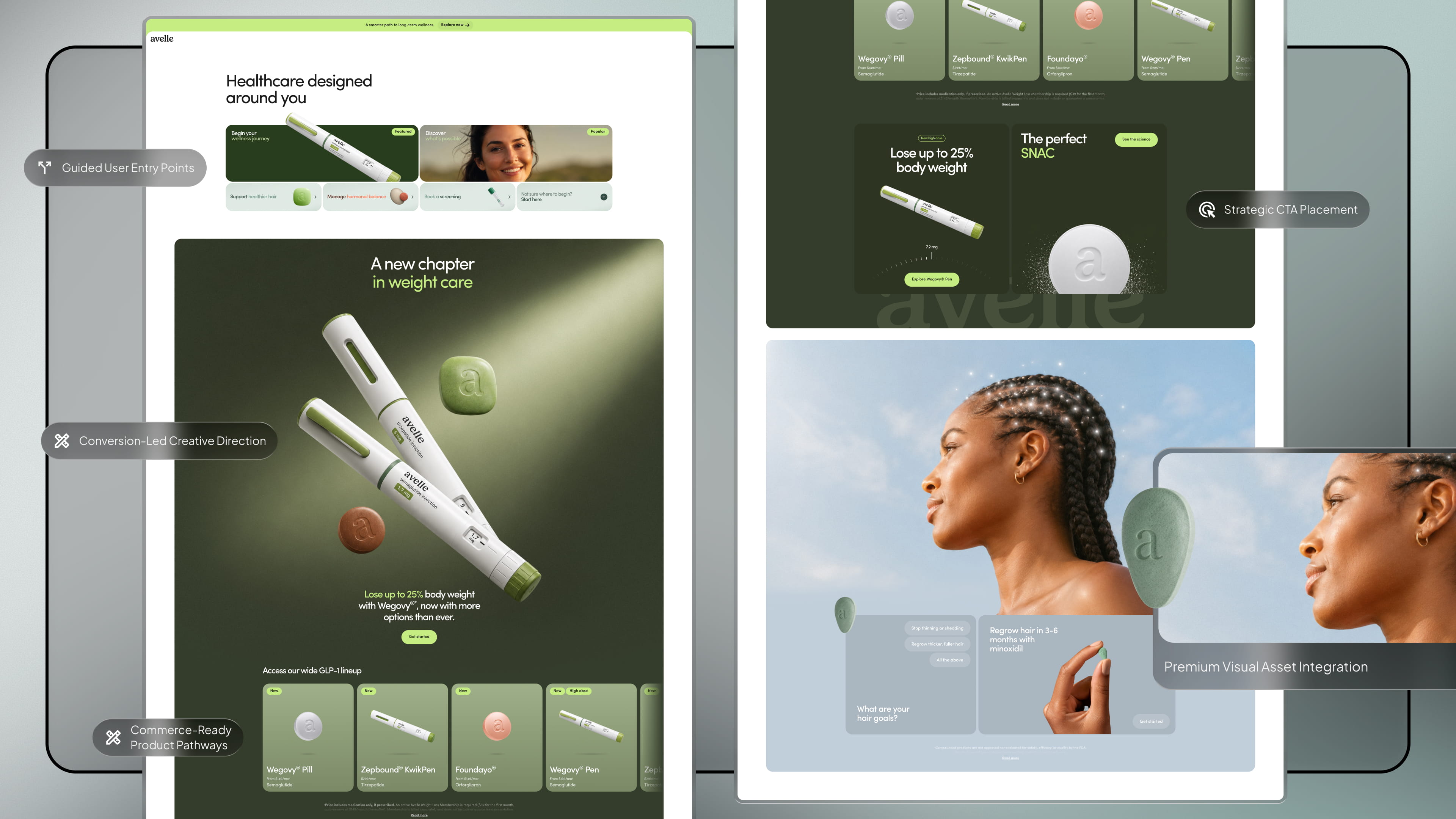 UI & UX Design - web design service by Fact & Form brand and marketing studio (mobile view)